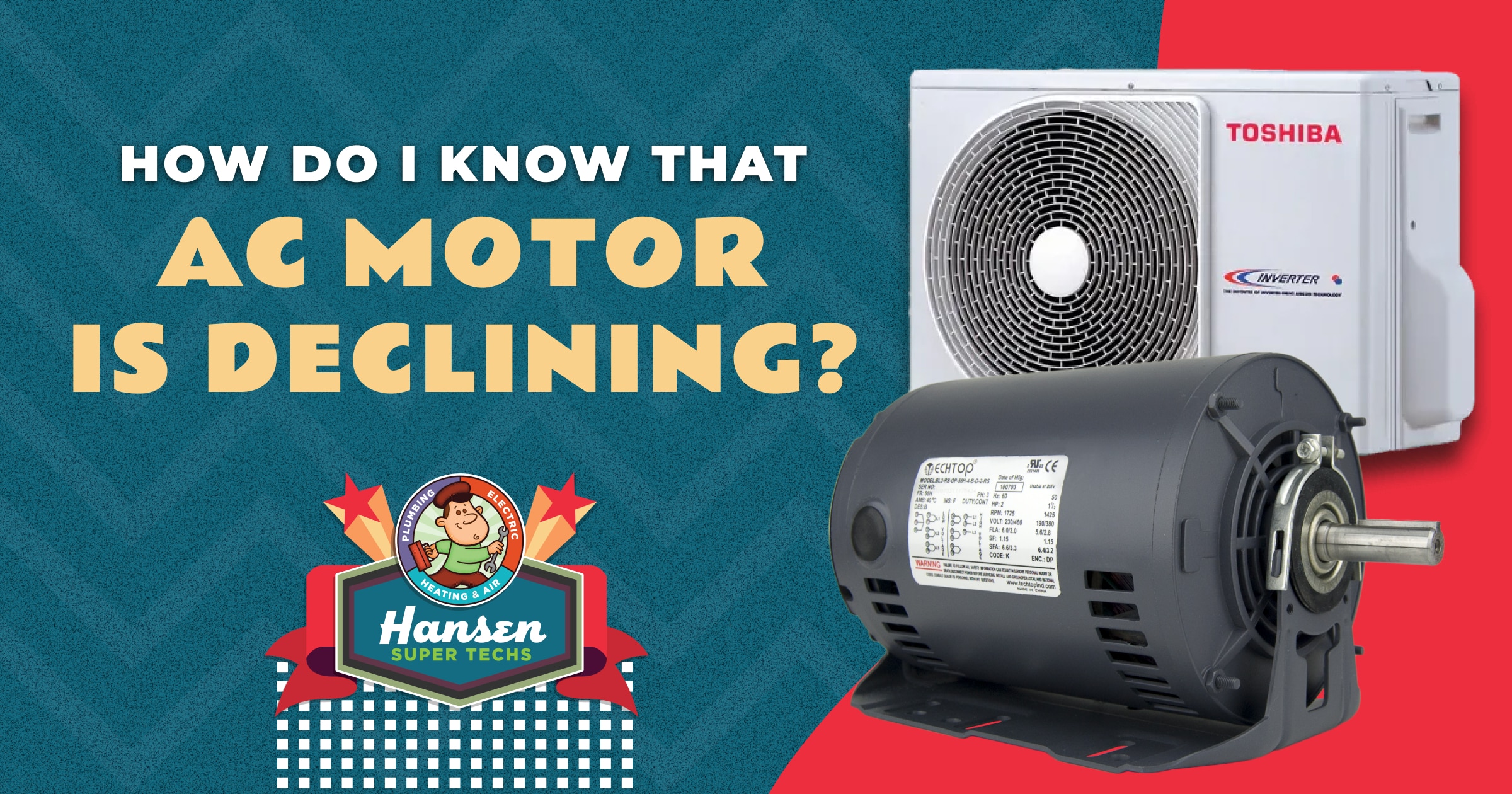 How Do I Know That the AC Motor is Declining?