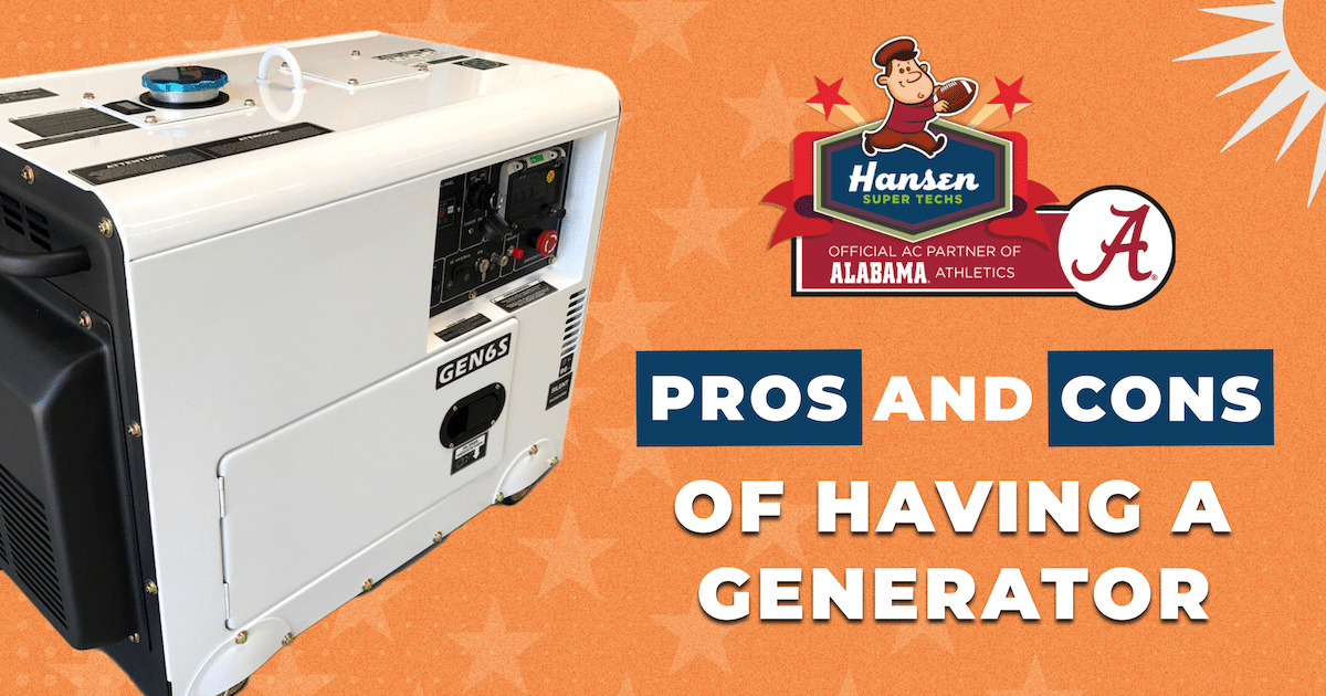 Pros And Cons Of Having A Generator In Your Business | Hansen Super Techs